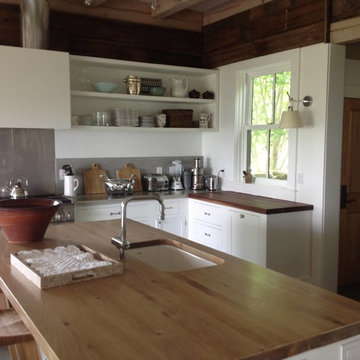 Wood Countertops with Sinks - It's WATERPROOF!