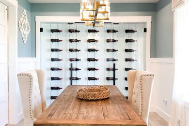 Minimalist wine cellar photo in New York