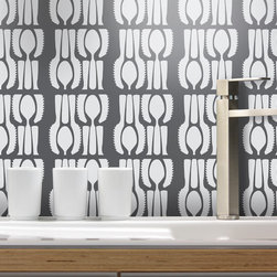 Tyles Utensils Cascade in White - Paint And Wall Covering Supplies