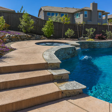EL Dorado Hills Free Form Pool & Spa