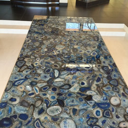Blue Agate Exotic Slabs - Products