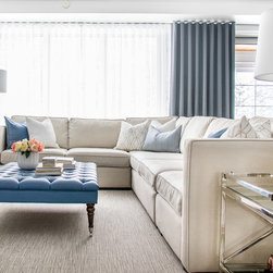 Hint of blues - Sectional Sofas