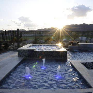 Modern Phoenix Desert Pool