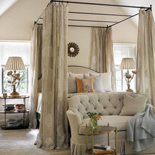 4 Poster bed curtains