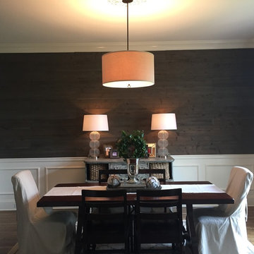 Cedar Plank Wall