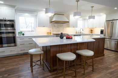Transitional kitchen photo in Other