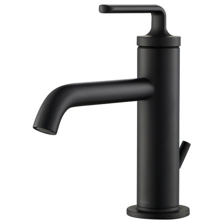 Kraus KBF-1221 Ramus 1.2 GPM 1 Hole Bathroom Faucet - Matte Black