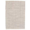 Marled Grey Woven Cotton Rug, 3'x5'