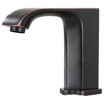 Fontana Commercial Oil-Rubbed Bronze Automatic Sensor Bathroom Faucet