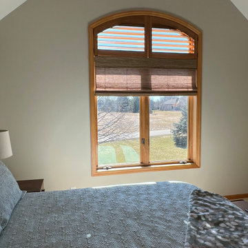 Twin Lakes-Plantation shutters and woven shades
