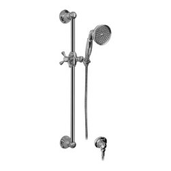Graff - Graff Traditional Handshower With Wall Mount Slide Bar - G-8600-LM15S-OB - Showerheads And Body Sprays