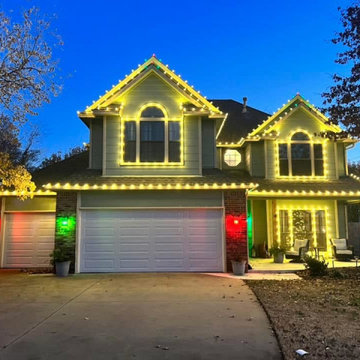 Christmas Lights- Custom-Cut Installations
