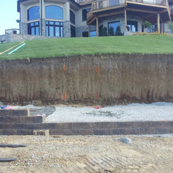 Pond and Retaining Wall Construction - Landscaping Stones And Pavers