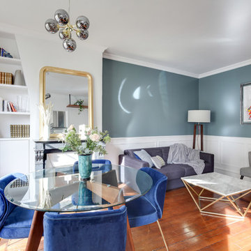 Rénovation : élégance et aménagement sur-mesure - Levallois-Perret (92)