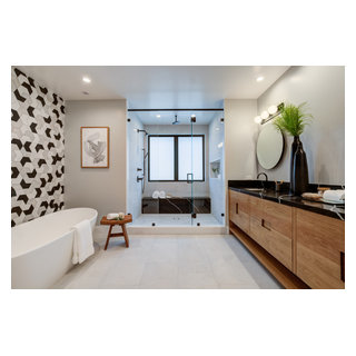 Manhattan Beach Contemporary Coastal - Contemporary - Bathroom - Los ...