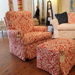 Slipcovered Furniture - Rocking Chairs