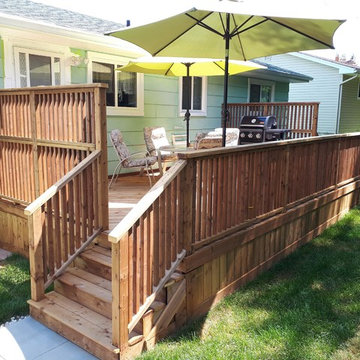 Deck and Patio Designs-Pressure Treated Decking
