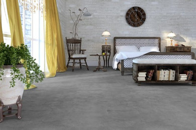Inspiration for a large 1960s bedroom remodel in Los Angeles
