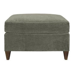 Hickory Chair Ottomans and Benches - Footstools And Ottomans