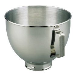 KitchenAid Refurbished K45SBWH 4.5 Qt SS Mixer Bowl with Handle - Mixers