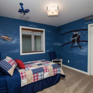 75 Beautiful Rustic Blue Bedroom Pictures Ideas Houzz