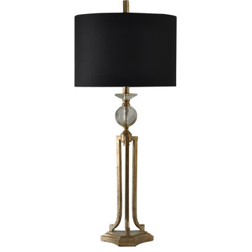 Signature 1 Light Table Lamp, Vintage Gold, 16"