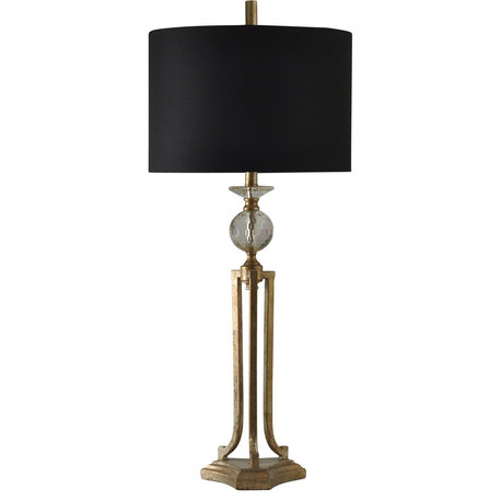 Signature 1 Light Table Lamp, Vintage Gold, 16"