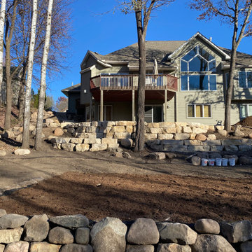 Eden Prairie-Backyard Hillside
