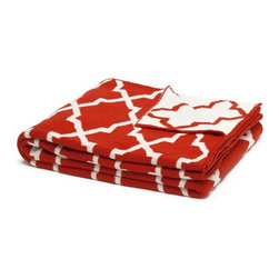 Eco Reversible Morocco Throw - Spice/Milk - Products