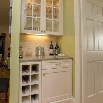 Rustic Kitchen Island with Wooden Top