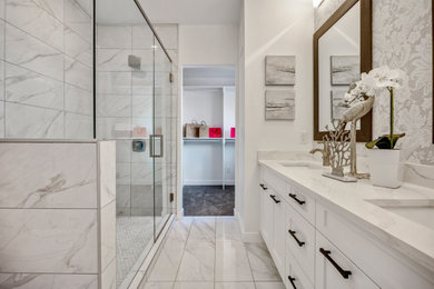 Inspiration for a bathroom remodel in Calgary
