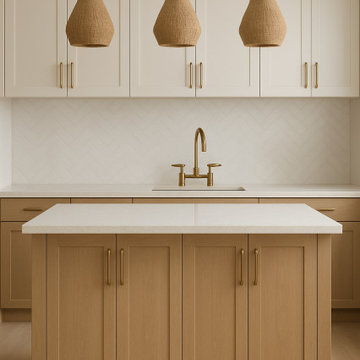 Soft, Warm Neutrals Kitchen