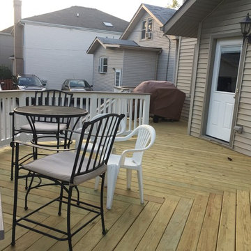 Wood Deck by Elmhurst, IL deck builder
