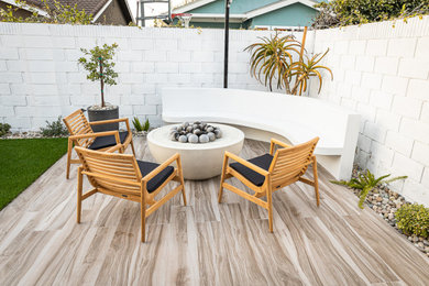 Patio - coastal patio idea in Orange County