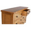 Traditional Oak Wide Chest of Drawers