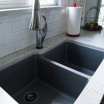 Clean lines with a touch of contemporary.
