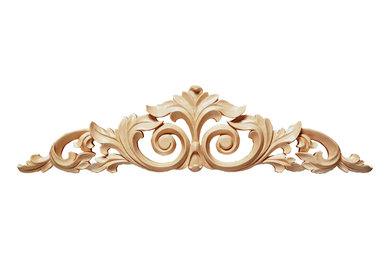 Hand Carved Acanthus Scroll CRV5047