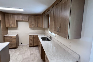 Inspiration for a contemporary kitchen remodel in Other