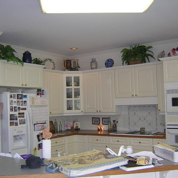 Sunny Dinette remodel Before & After