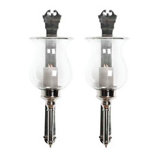 Glass Lantern, Eichholtz Datcha, Set of 2