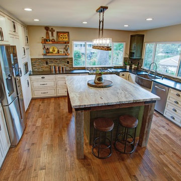 Craftsman \ Rustic masterpiece kitchen in Monrovia