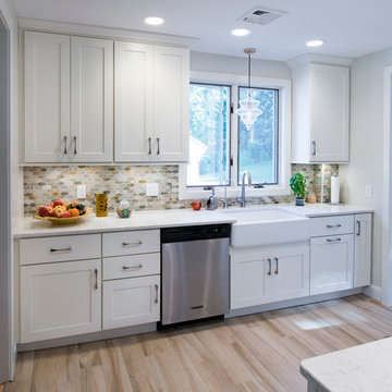 Transitional White Kitchen - Harrisburg, PA
