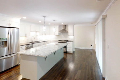 Example of a kitchen design in Other