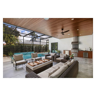 Camino Real Residence - Modern - Pool - Tampa - by April Balliette