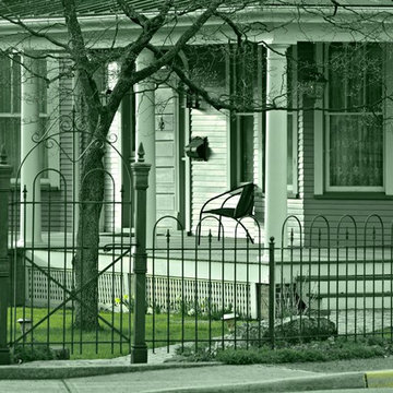 Custom Iron Garden Gates