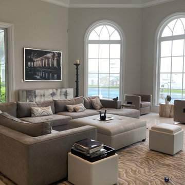 Art Consulting - Contemporary Family Room