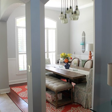 Coastal Contemporary Dining Room - Fleming Island