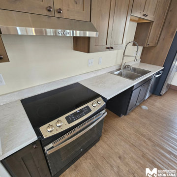 Community Lounge Quartz Sink & Range Run