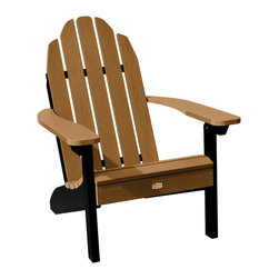ELK OUTDOORS - The Essential Adirondack Chair, Black and Tan - Adirondack Chairs