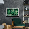 "Fresh Tropical Leaves" Framed Painting Print, 36"x24"